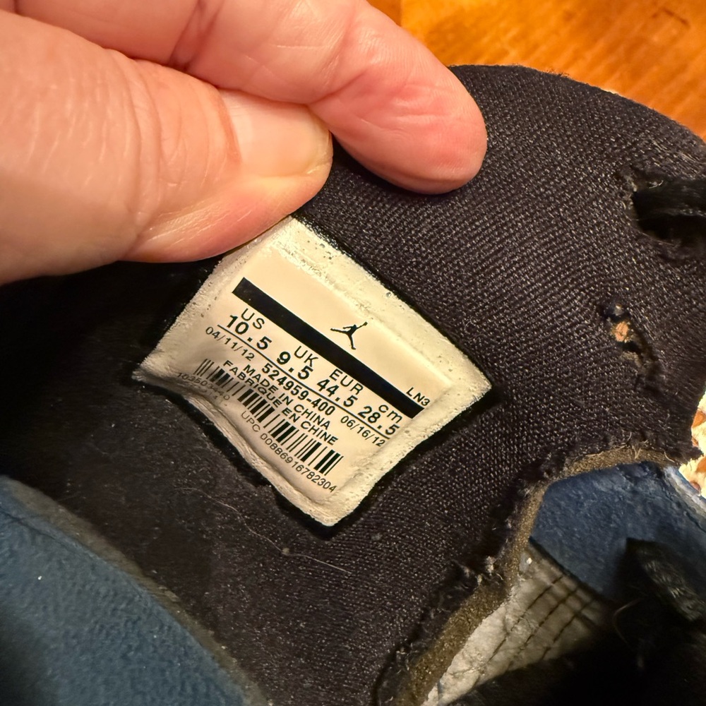 Nike Athletic Shoes - Black and Blue
